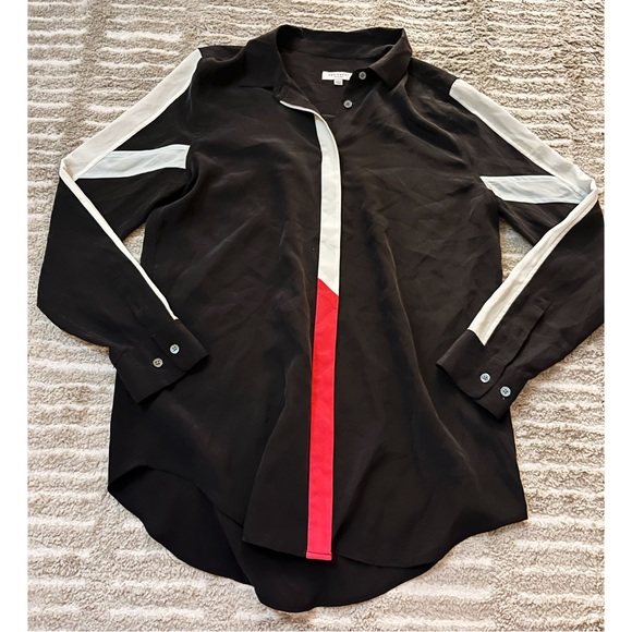 Equipment Colorblock Button Down Top - Picture 4 of 5